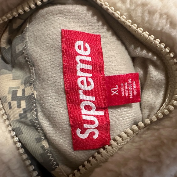 Supreme Sherpa and Camo reversible jacket - Picture 2 of 2